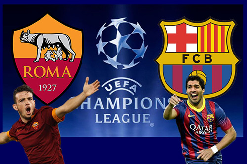 Champions League Roma - Barcelona:...