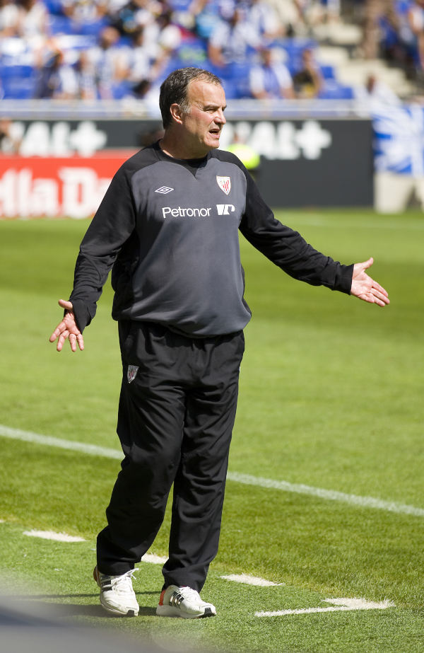 El entrenador de fútbol Bielsa