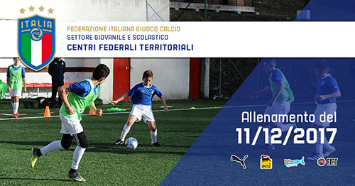 Allenamento del 11 Dicembre Centri Federali Territoriali