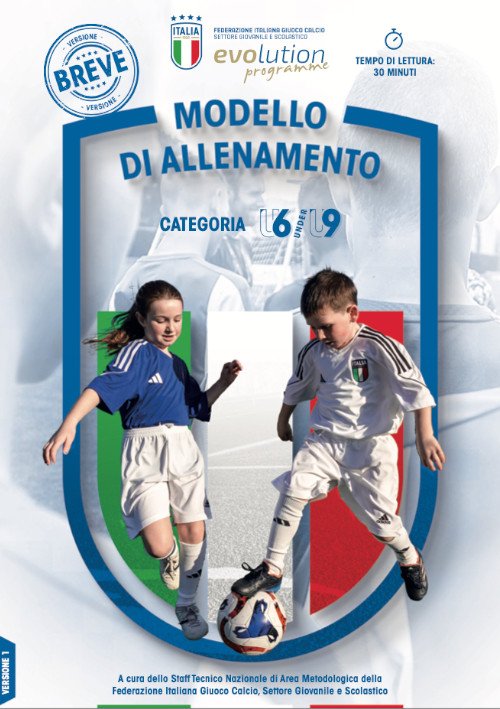 Modello di allenamento per la categoria Piccoli Amici/Primi Calci U6 U9