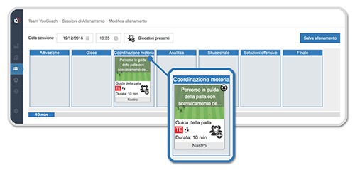 Configuratore YouCoachApp schede esercizi Configuratore YouCoachApp schede esercizi