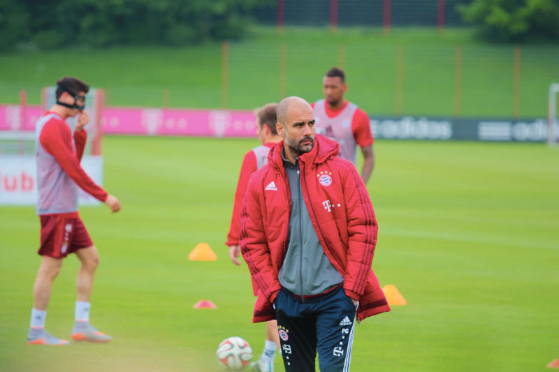 Pep Guardiola El entrenador de fútbol