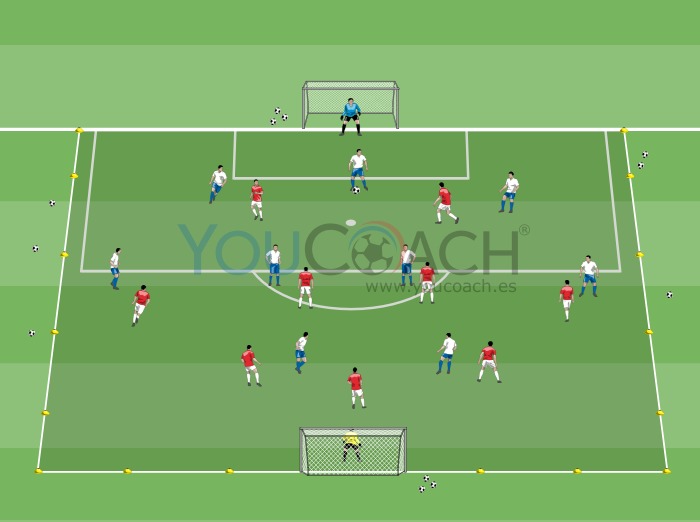 Partido con marcaje