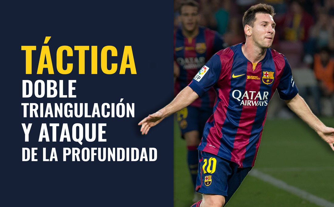 Gestión de balón en tres lados, presión de la línea defensiva, ataque de la profundidad y triangulación doble: el gol de messi contra la Roma