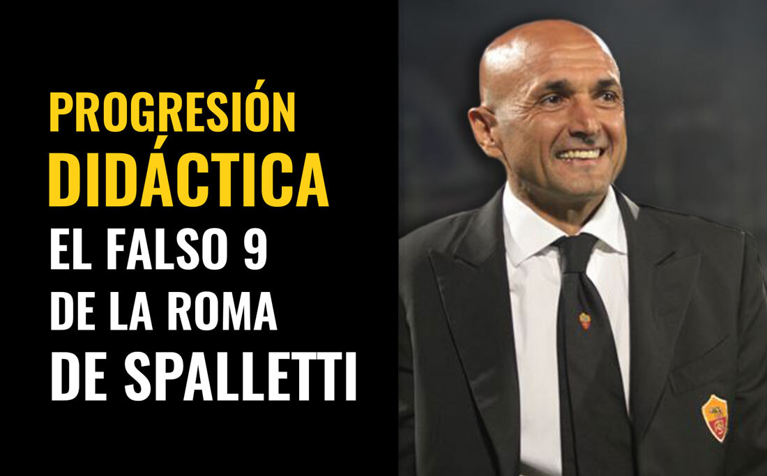 Un delantero con movimiento: el falso 9 de la Roma de Spalletti