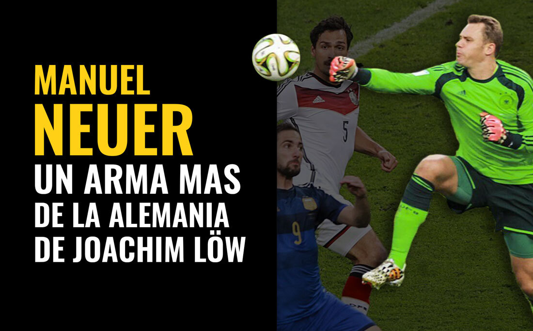 Manuel Neuer jugador mas en la Alemania de Joachim Low