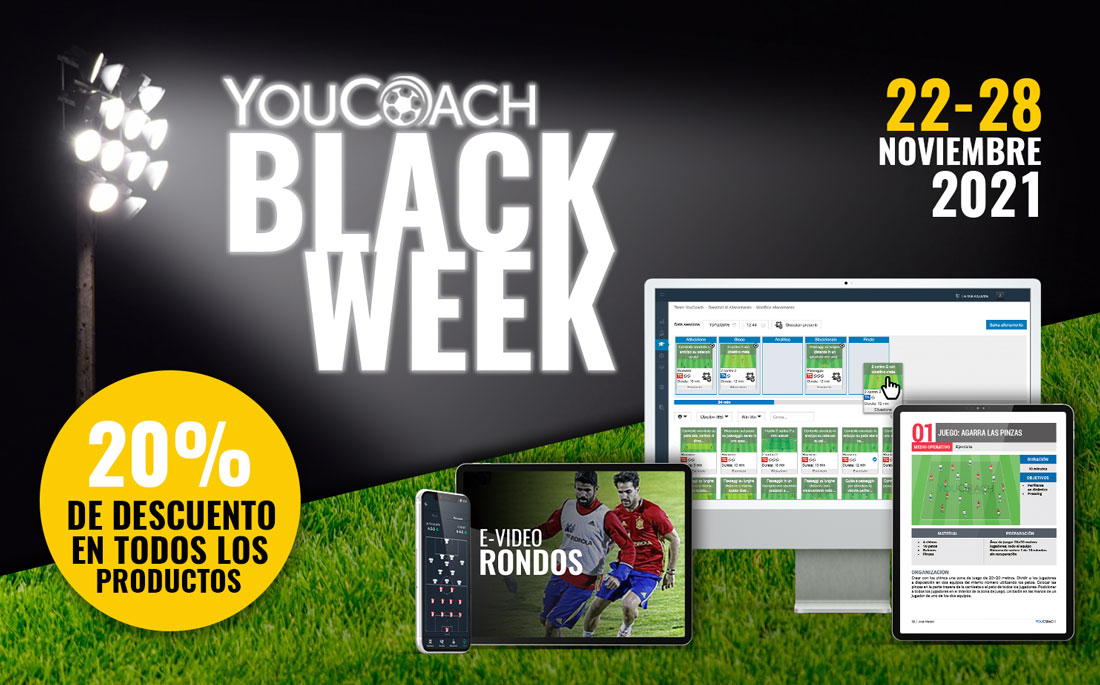 YouCoach Black Week desde 22 al 28 noviembre