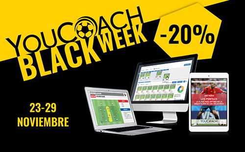 YouCoach Black Week desde 23 el 29 noviembre