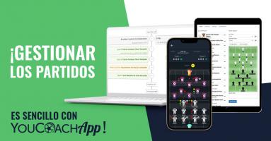 Gestionar partidos con YouCoachApp