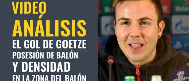 Posesión de balón y densidad en la zona del balón: el gol de Goetze contra el Dinamo Zagreb