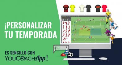 Personalizar la temporada con colores de tu equipo YouCoachApp