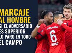 Marcaje al hombre en todo el campo!