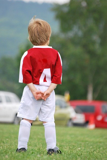 Youth soccer player