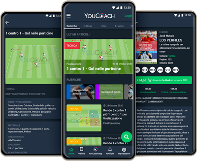 YouCoach app para los entrenadores de fùtbol, Android e iOS