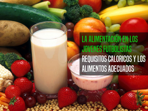 La alimentación de los jóvenes...