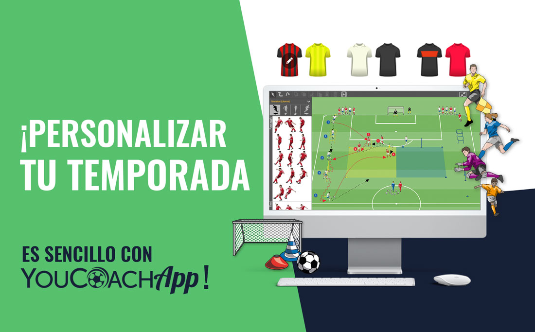 Personalizar la temporada con colores de tu equipo YouCoachApp