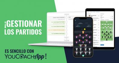 Gestionar partidos con YouCoachApp