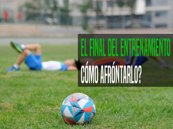 ¿Cómo finalizar la sesión de entrenamiento?